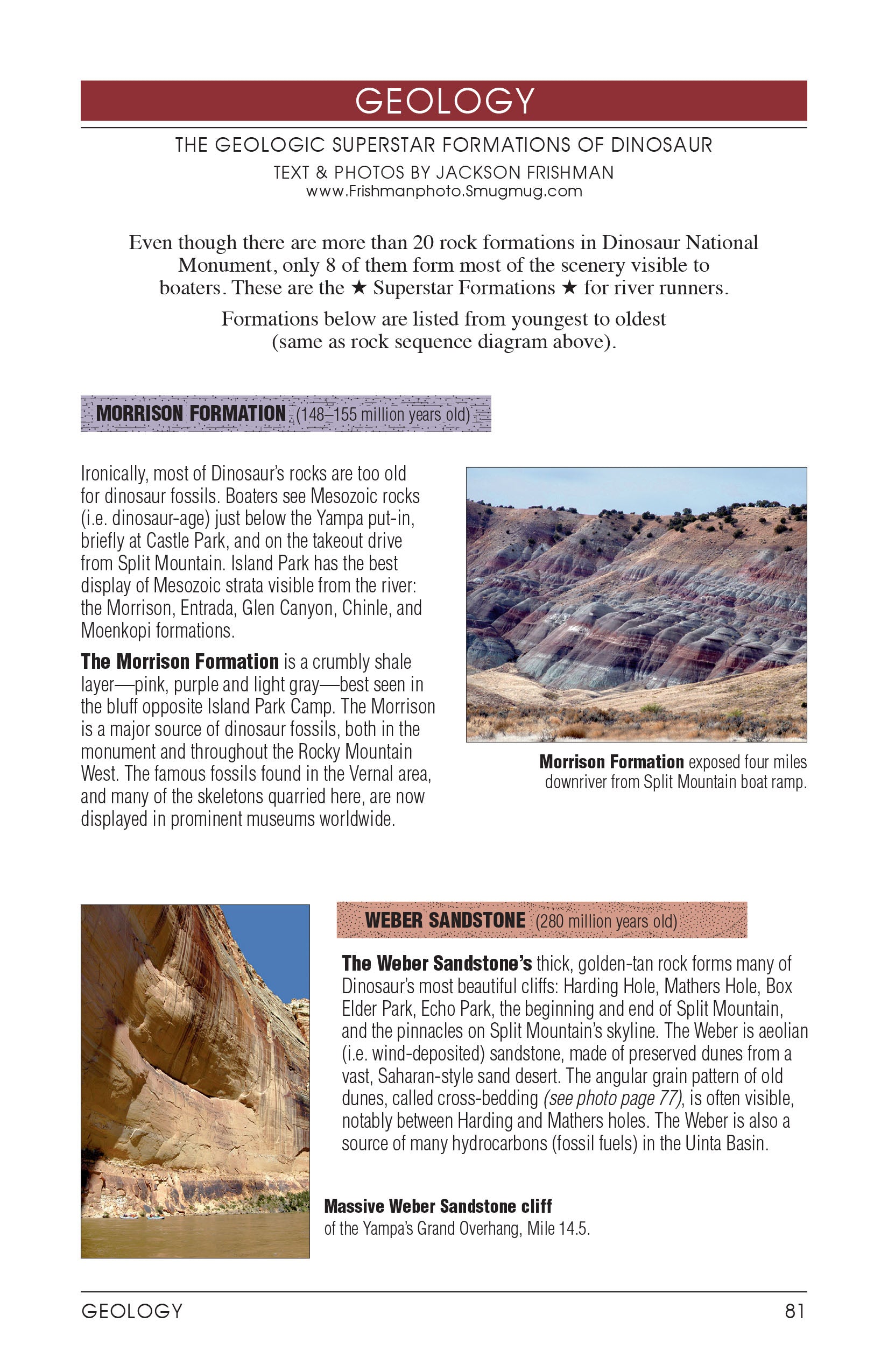 Dinosaur River Guide