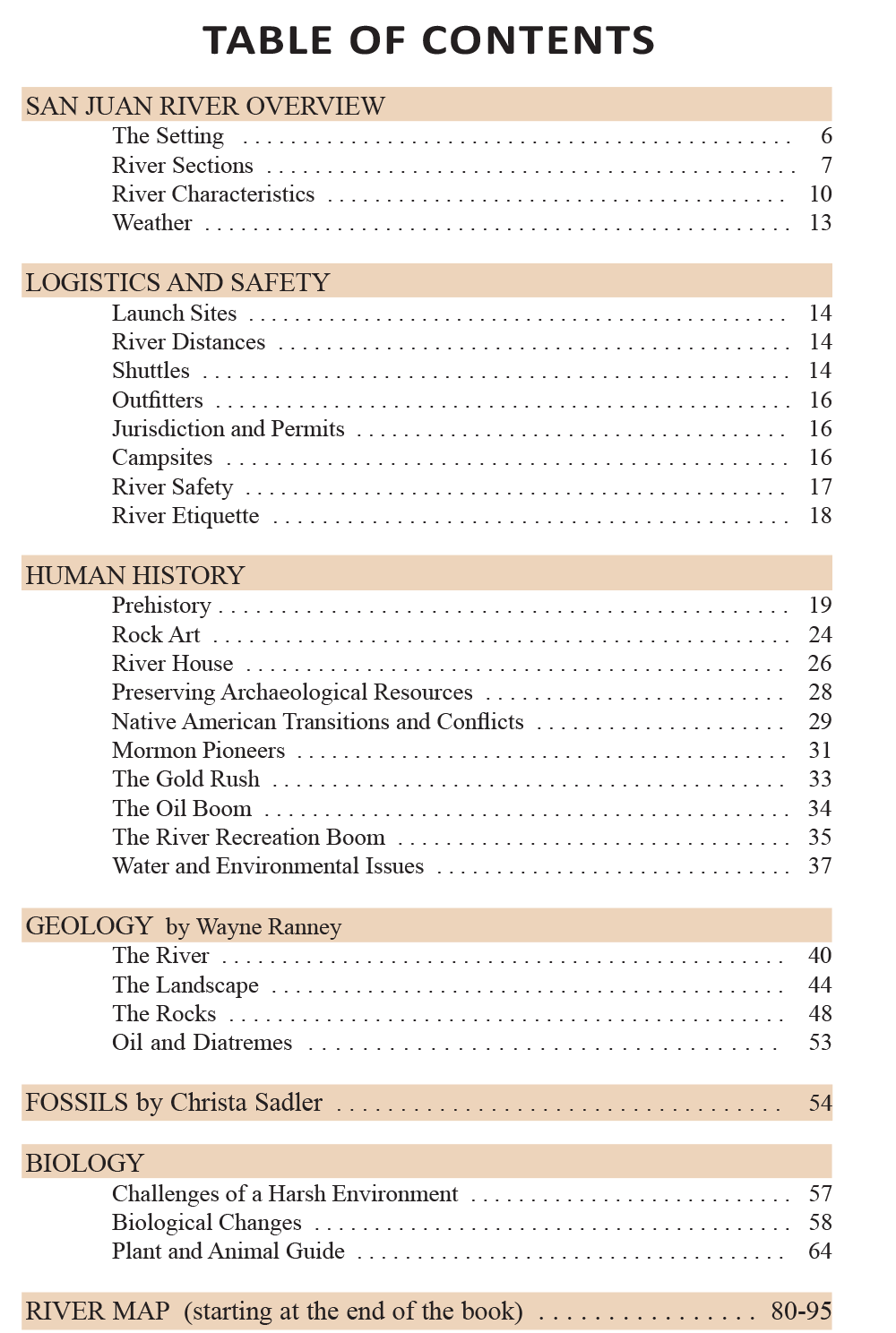 San Juan River Guide by Lisa Kearsley